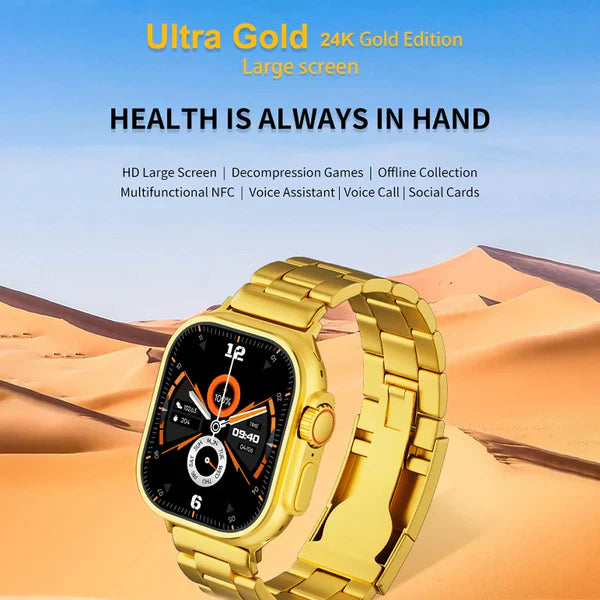 Lyvra™ Gold Ultra Watch – ساعة جولد ألترا